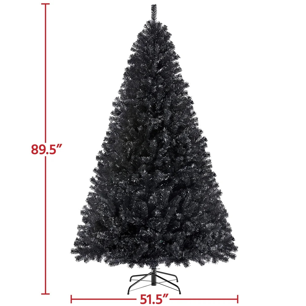 6 Ft Pre-Lit Flocked Christmas Tree with Warm Lights, Pink