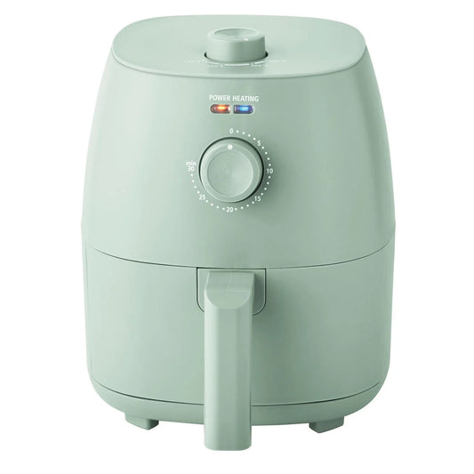 2.2 Qt Compact Air Fryer, Arctic White - Automatic Shutoff, Built-In Timer